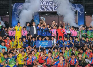 แข้งจิ๋ว ‘ใจฟ้า’ ควง ‘บางกะปิ’ ซิวแชมป์เยาวชน ‘สิงห์ จูเนียร์ คัพ ครั้งที่ 24’ รอบชิง