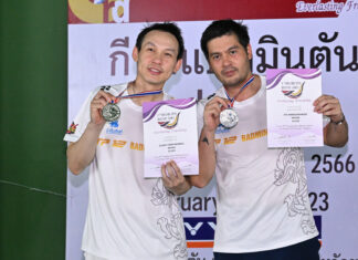 “ต๊อด” ปิติ ควงคู่ “เต่า” สุดเขต คว้ารองแชมป์ขนไก่ มาสเตอร์เกมส์