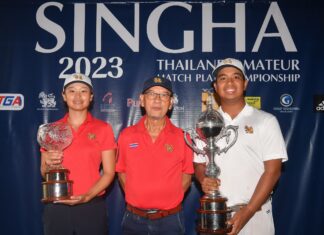 จิรเดช สวิงทีมชาติไทยชุดซีเกมส์ คว้าแชมป์ สิงห์ ไทยแลนด์ อเมเจอร์ แมตซ์เพลย์ 2023