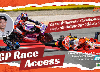 World of Speed : “ฟิล์ม-รัฐภาคย์” วิเคราะห์เหตุใดนักบิดปีนี้ ทั้งล้ม ทั้งเจ็บ!
