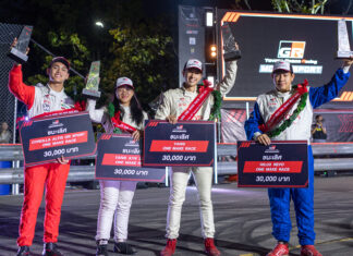 เชียงใหม่ ไนต์เฟสฯ สุดมัน! “ศิริภากรณ์-อัครวุฒิ-เอกสิทธิ์-นรรัศมิ์” แรงไม่หยุด คว้าแชมป์ “โตโยต้ากาซูฯ” สนาม 4