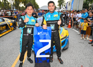 “ต๊อด-ปิติ” แซง 3 อันดับ พาทีมสิงห์ฯ ยึดโพเดียมที่ 2 ปิดจ็อบ GT3 สนามบางแสน
