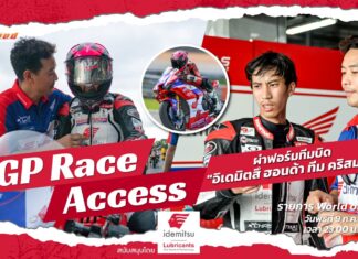 GP Race Access by Idemitsu : ผ่าฟอร์มทีมบิด “อิเดมิตสึ ฮอนด้า ทีม คริสมาส”