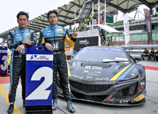 “ปิติ-กันตศักดิ์” ขึ้นโพเดียมอันดับ 2 TSS ที่เซปัง ยังคงรั้งจ่าฝูง GT3
