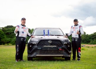 “TOYOTA GAZOO Racing Thailand” ซิ่ง Yaris Cross HEV ลุยกาญจนบุรี ปิดฉาก RAAT Thailand Rally Championship 2025