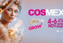 COSMEX 2025 ชวนแบรนด์เครื่องสำอาง สกินแคร์ อาหารเสริม ขยายไลน์ สร้างเครือข่าย ในงานที่ครบครันที่สุดแห่งปี ชูไทยเป็นฮับความงามอาเซียน