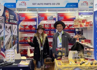 ผู้บริหาร SST AUTO PARTS นำสินค้าเข้าร่วมงาน Automechanika Shanghai 2025