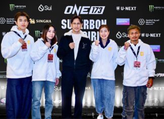 “สิงห์” พา 4 ผู้ชนะ “Singha ONE HIT THE RING” ลุยญี่ปุ่น กระทบไหล่นักสู้ เชียร์ ONE 173 ติดขอบสังเวียน!