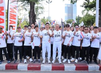 ยามาฮ่านำทัพร่วมวิ่งคบเพลิง อัญเชิญไฟพระฤกษ์ เปิดมหกรรมกีฬาซีเกมส์ ครั้งที่ 33