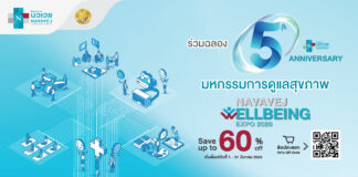 “รพ.นวเวช” จัดมหกรรม Wellbeing Expo 2026 โปรแกรมดูแลสุขภาพลดสูงสุดถึง 60% ตลอดเดือนมีนาคมนี้