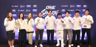 “สิงห์” พา 8 ผู้ชนะ Singha ONE HIT THE RING เชียร์ ONE Samurai มันติดขอบสังเวียน