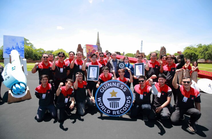 ดี.เอช.เอ. สยามวาลา สร้าง 4 สถิติโลก Guinness World Records จากเครื่องเขียนไอคอนิกของไทย