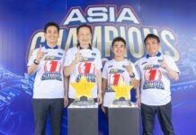 ยามาฮ่าประดับดาวทอง ฉลองแชมป์เอเชียสมัยที่ 8 พร้อม เชิดชู “ไอเดีย-กฤตภัทร” ผงาดแชมป์ ARRC 2026